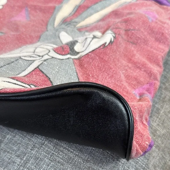 Vintage Looney Tunes Pink and Purple Bag - Picture 2 of 10